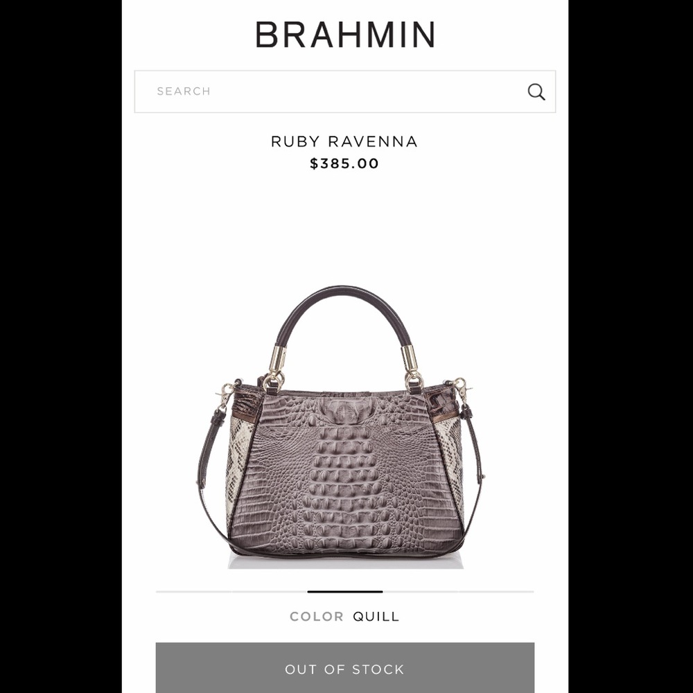 Brahmin Ruby Ravenna Purse